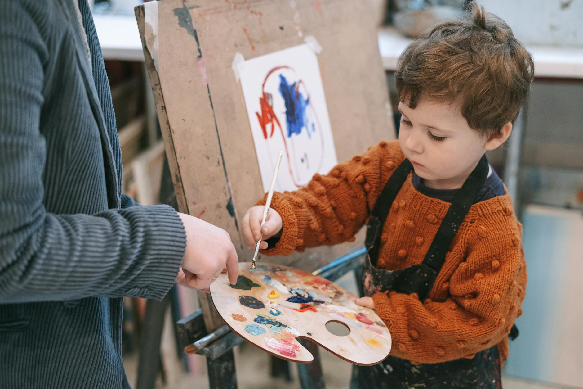 Taller infantil El color de mi emoción - Niños expresando libremente sus emociones a través del color y las formas